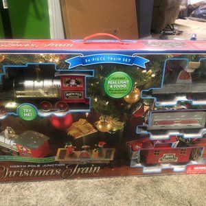 North Pole Junction Christmas Train Set